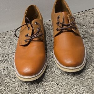 Men's Tan Leather Shoes